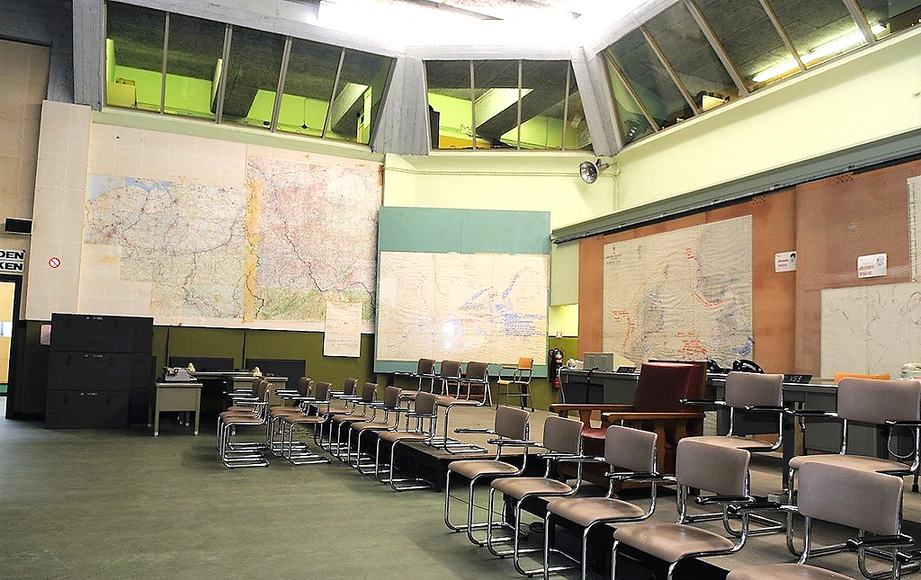 Kemmelberg command bunker, West-Flanders, Belgium