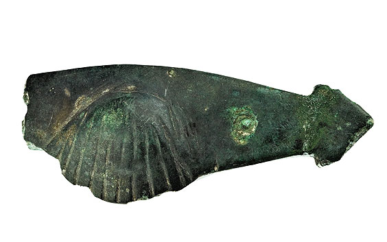 Fragment of an Etruscan bronze fitting, Kemmelberg