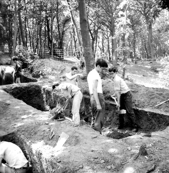 Fig 12: Small-scale test excavations, 1967