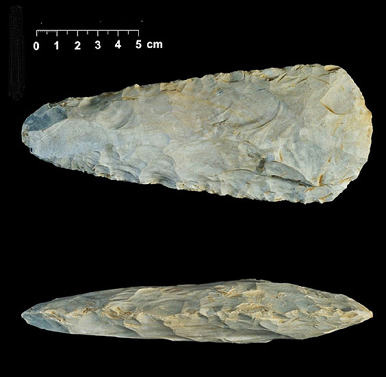 Fig 24: Unpolished axe, Spiennes