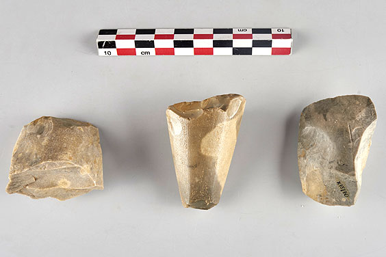 Fragments of polished axes